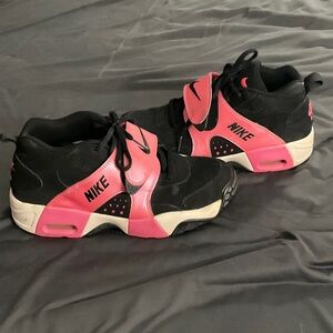 Nike Black and Pink Athletic Shoes